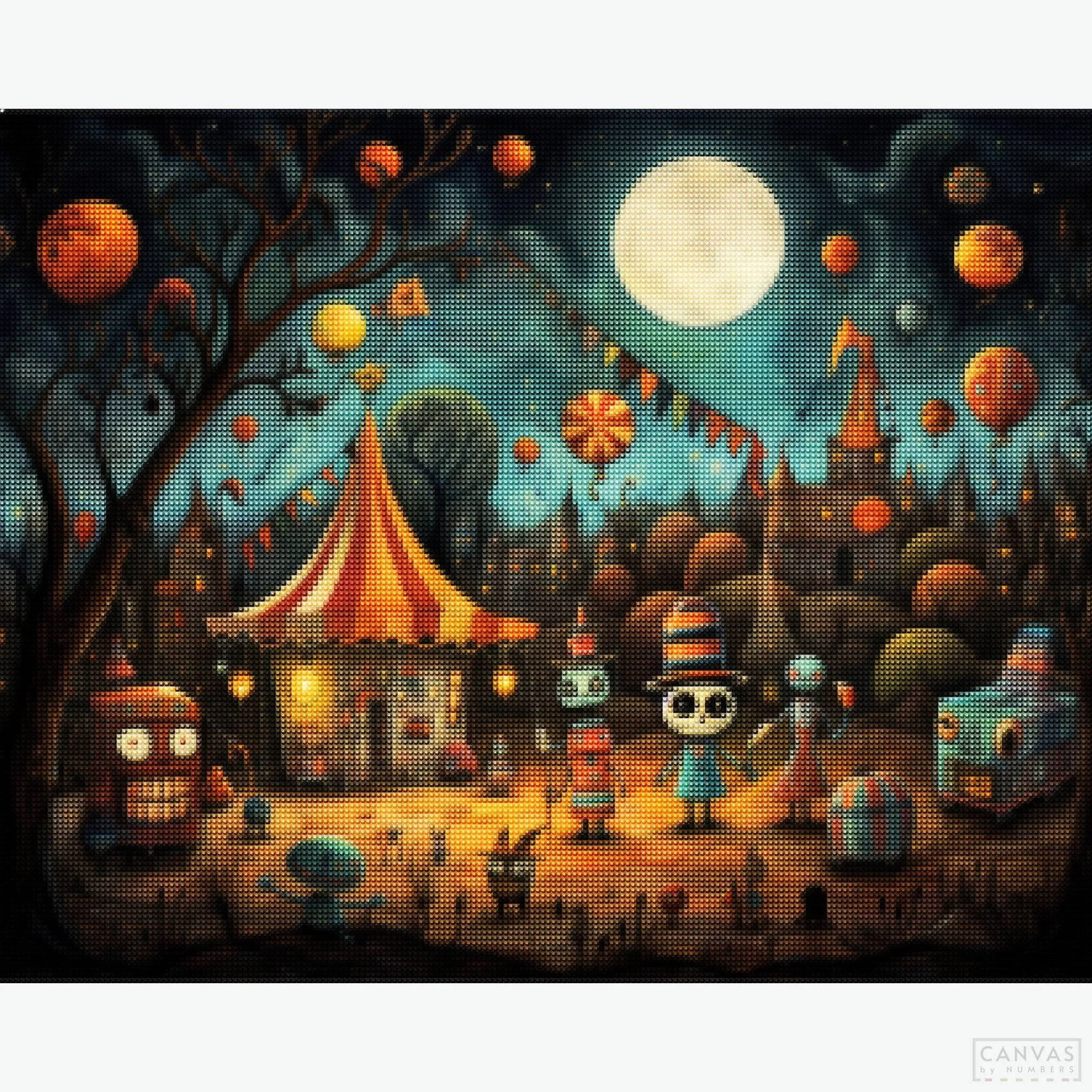 The Spooky Festival - Diamond Painting