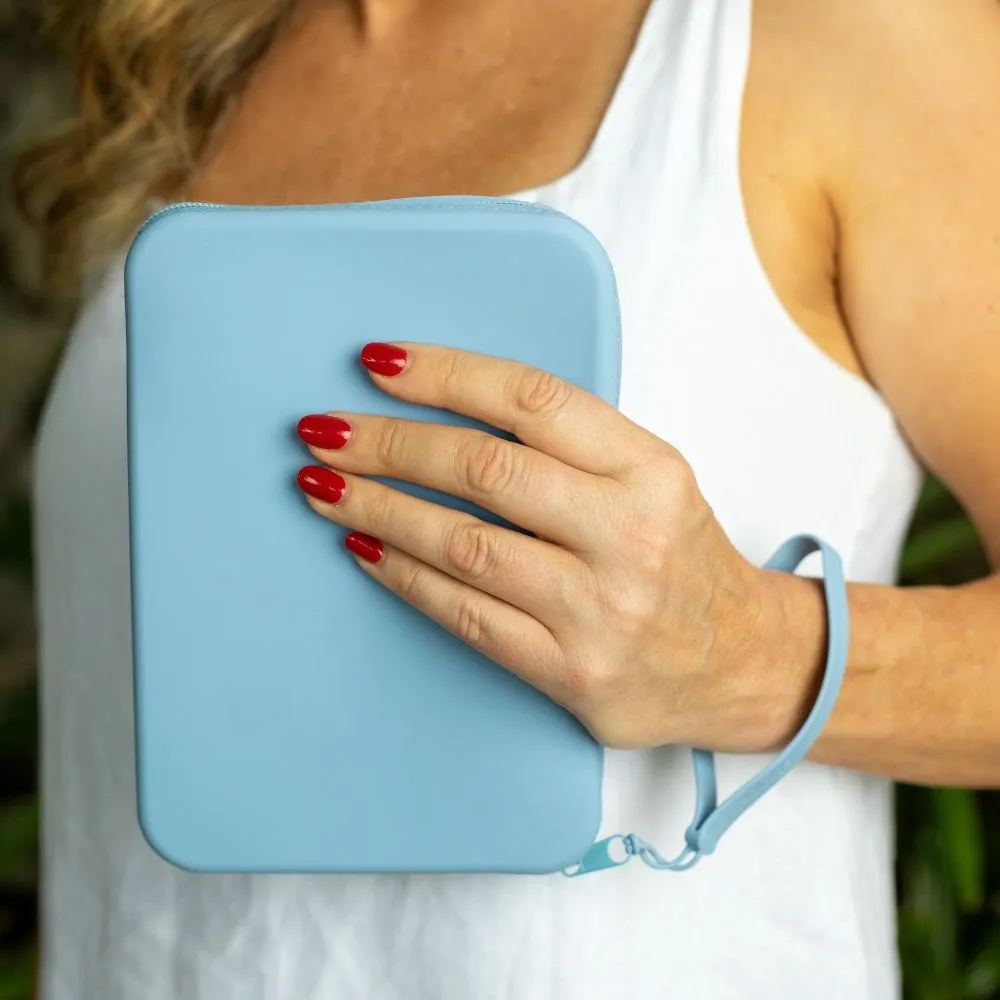 The Strapsicle Clutch - Bondi Blue