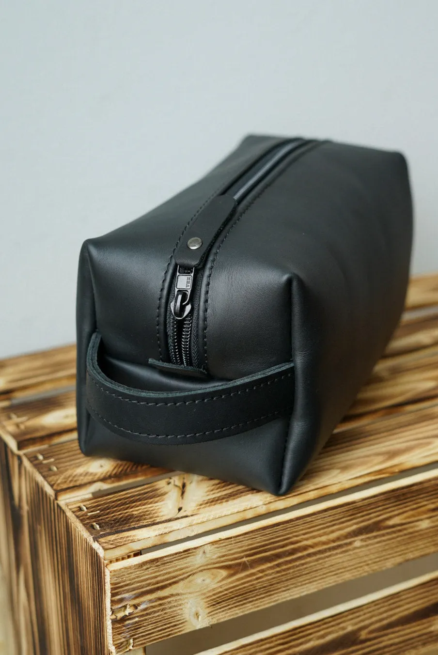 Toiletry Bag (Flat Black)