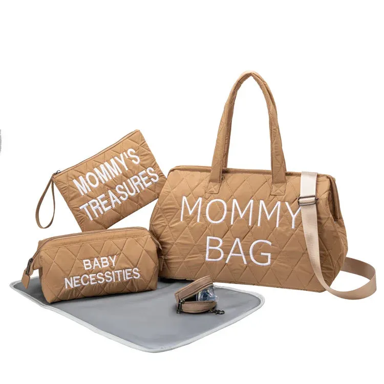 Travel Mommy Bag Portable Maternity Bag Milk Bottle Insulation Bag Large-capacity Mother and Baby Diaper Bag