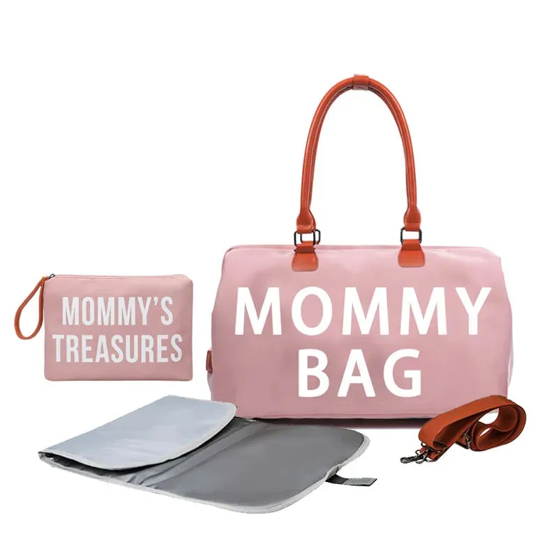 Travel Mommy Bag Portable Maternity Bag Milk Bottle Insulation Bag Large-capacity Mother and Baby Diaper Bag