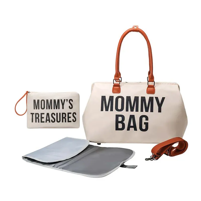 Travel Mommy Bag Portable Maternity Bag Milk Bottle Insulation Bag Large-capacity Mother and Baby Diaper Bag