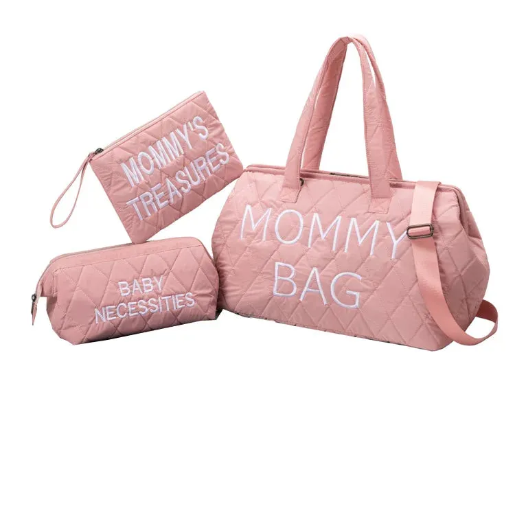 Travel Mommy Bag Portable Maternity Bag Milk Bottle Insulation Bag Large-capacity Mother and Baby Diaper Bag