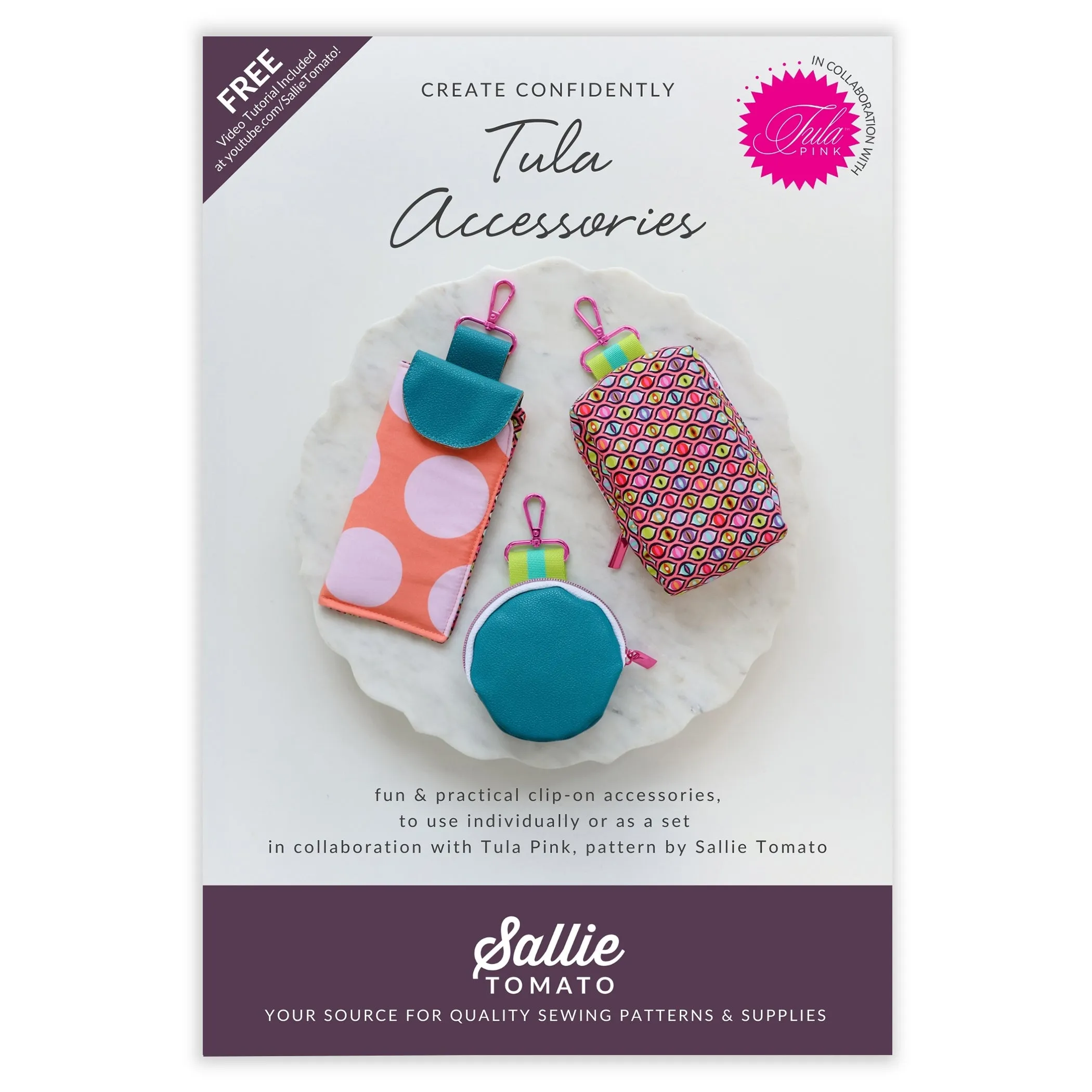 Tula Pink - Tula Accessories Instant Download