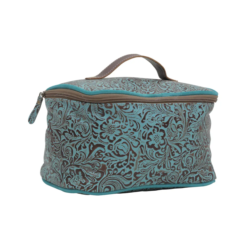 TURQUOISE SHAVING KIT BAG