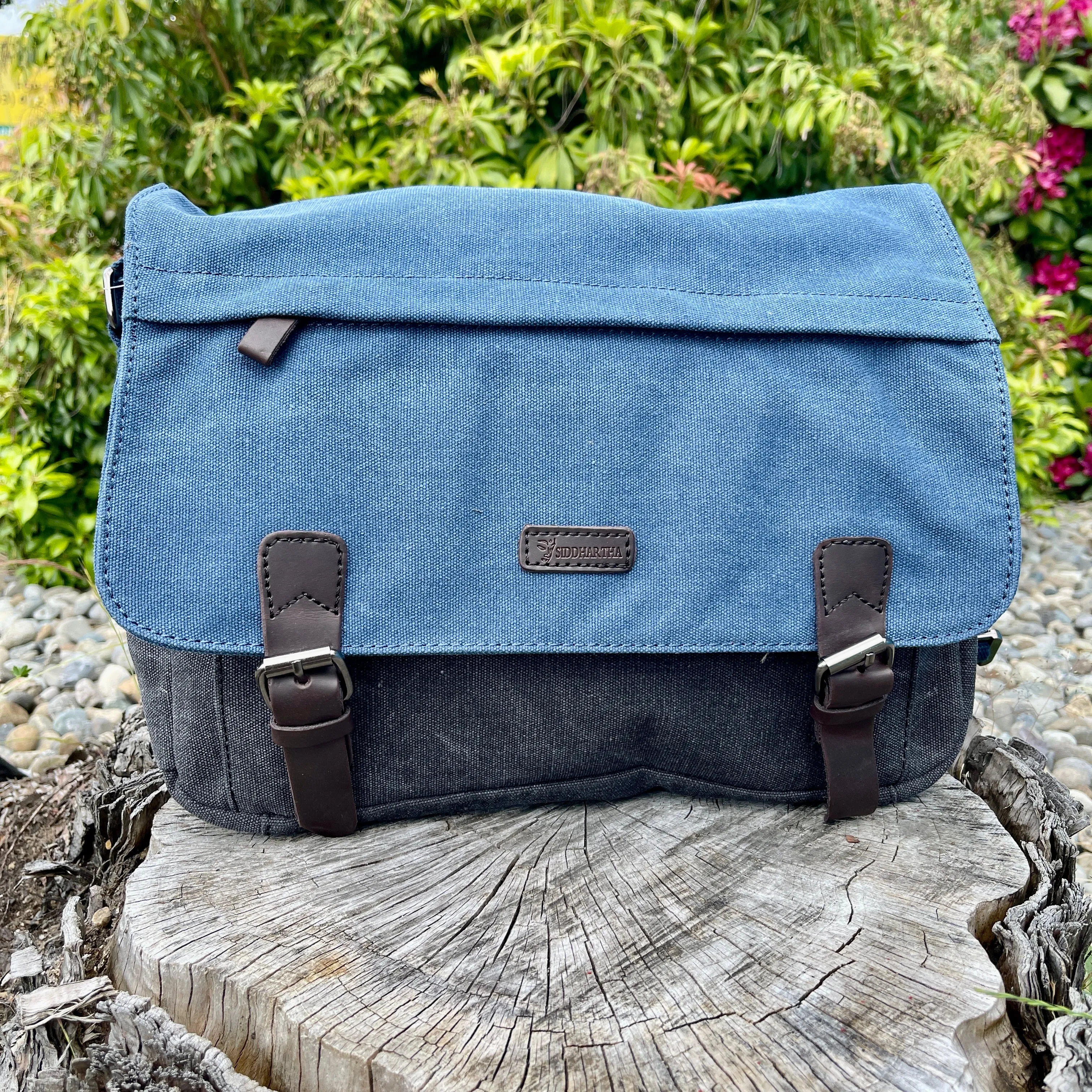 Two Tone Canvas Bag