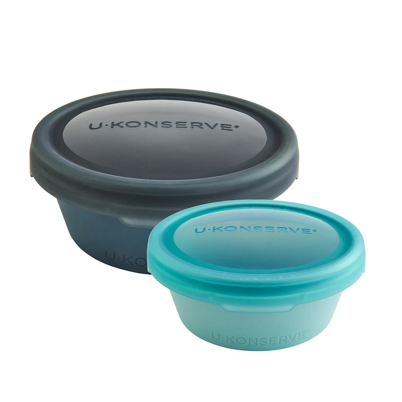 Ukonserve Leak-Proof Silicone Bouncebox Nesting Duo - 8oz & 20oz