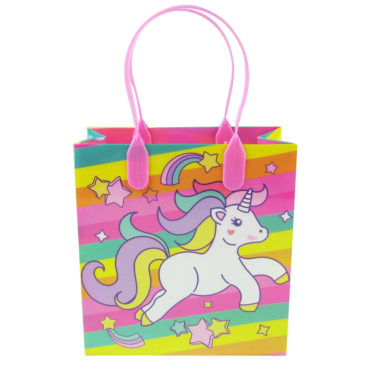 Unicorn Party Favor Bags Treat Bags - Set of 6 or 12