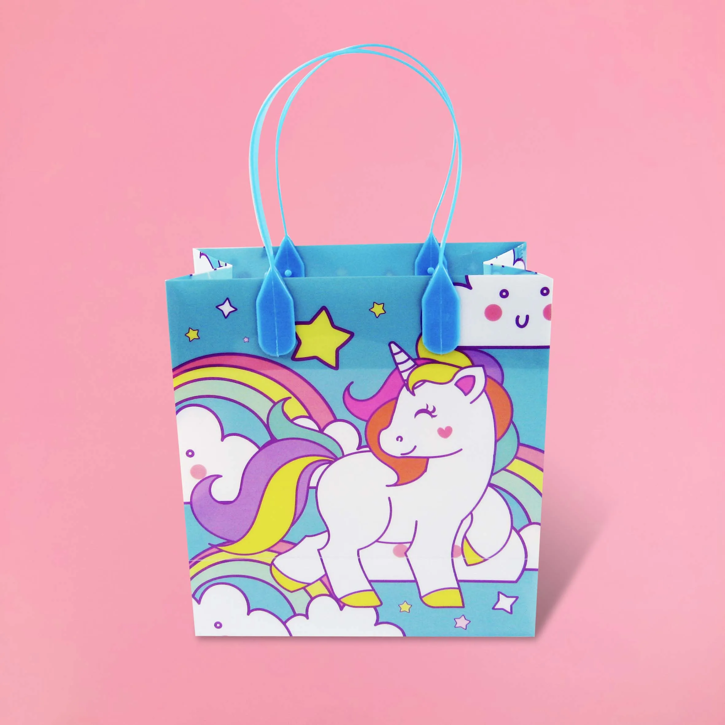 Unicorn Party Favor Bags Treat Bags - Set of 6 or 12