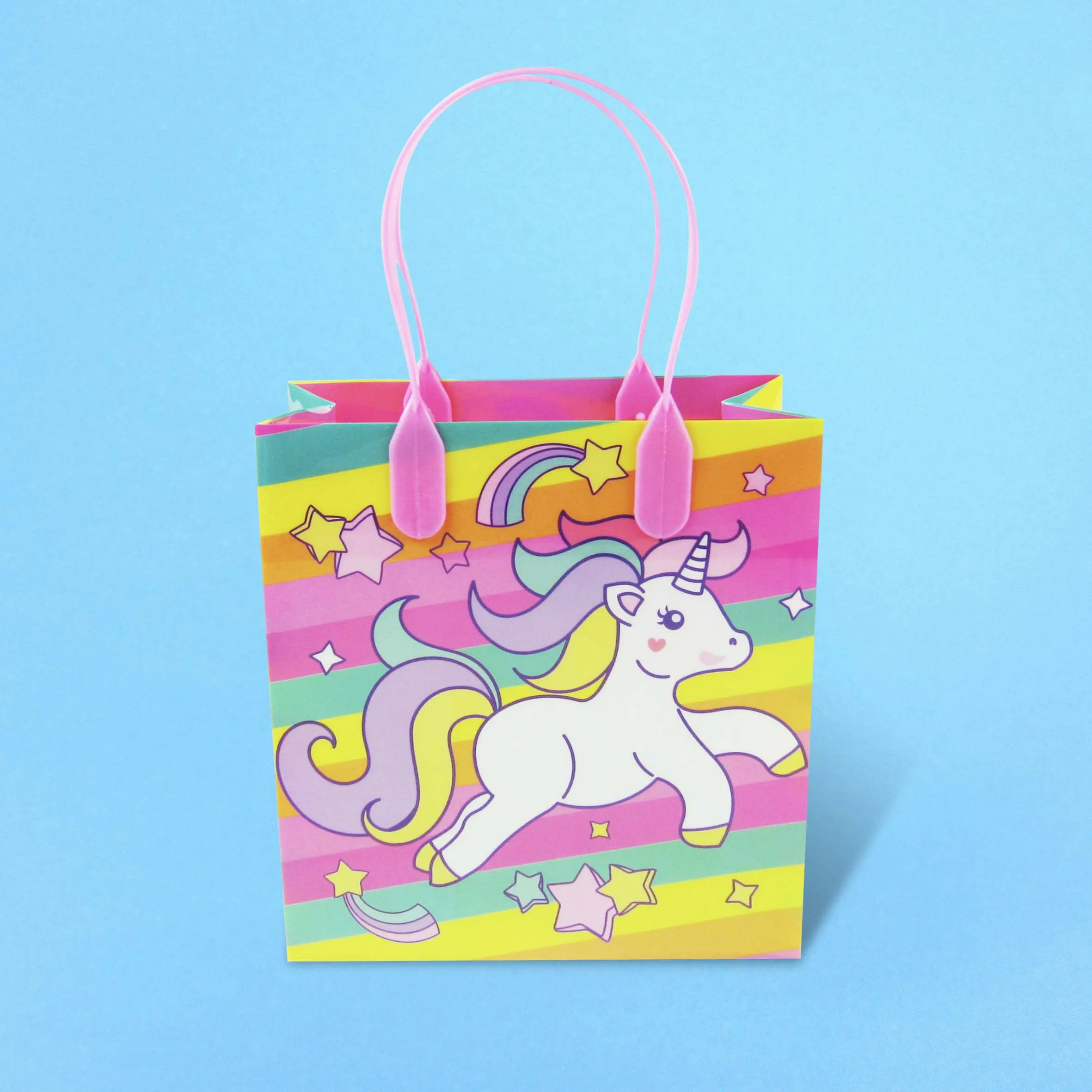 Unicorn Party Favor Bags Treat Bags - Set of 6 or 12