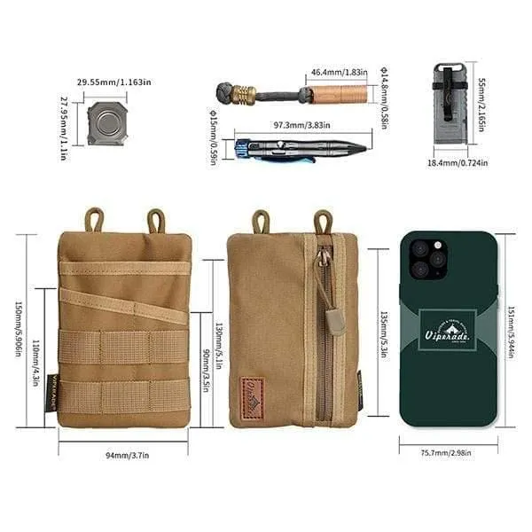 VE3 EDC Tool Organizer Pocket Pouch