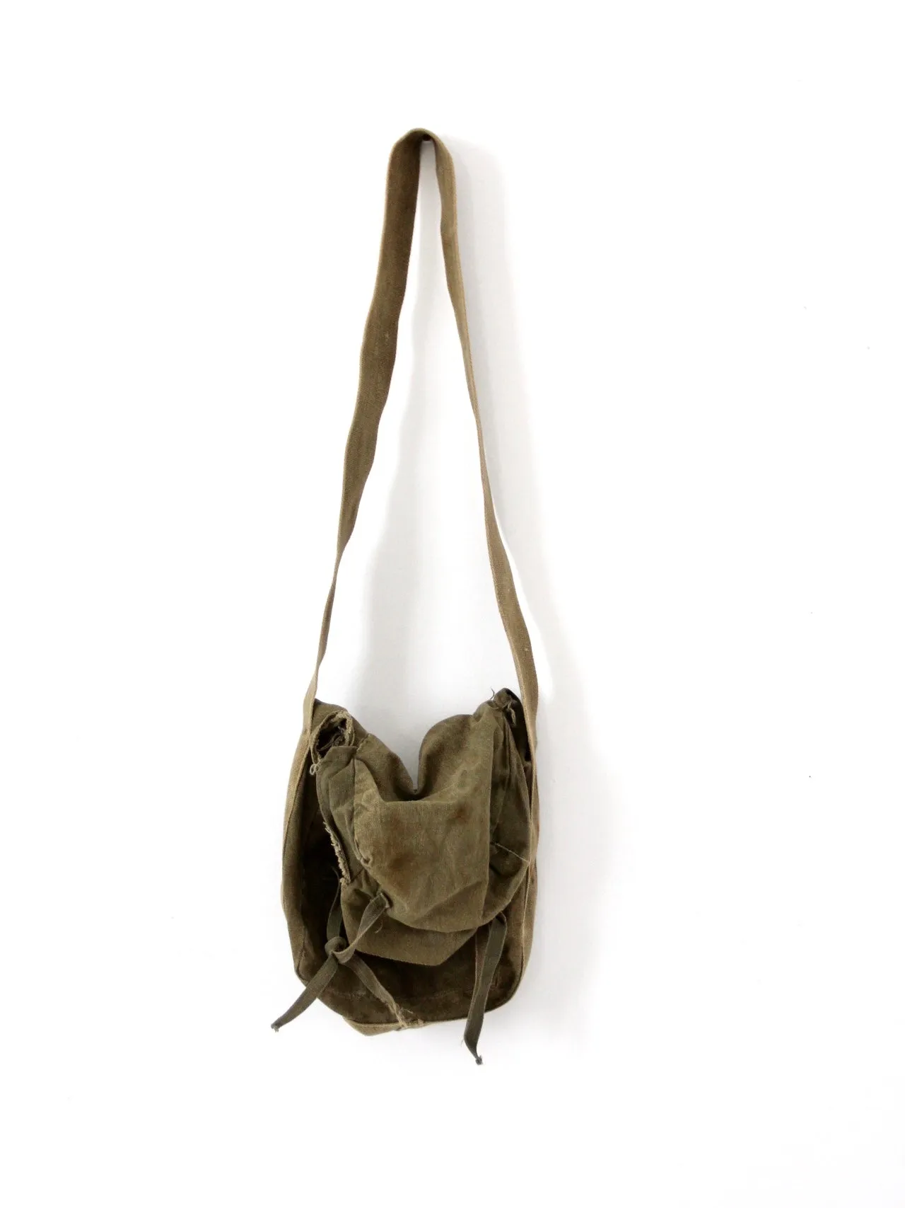 vintage army shoulder bag