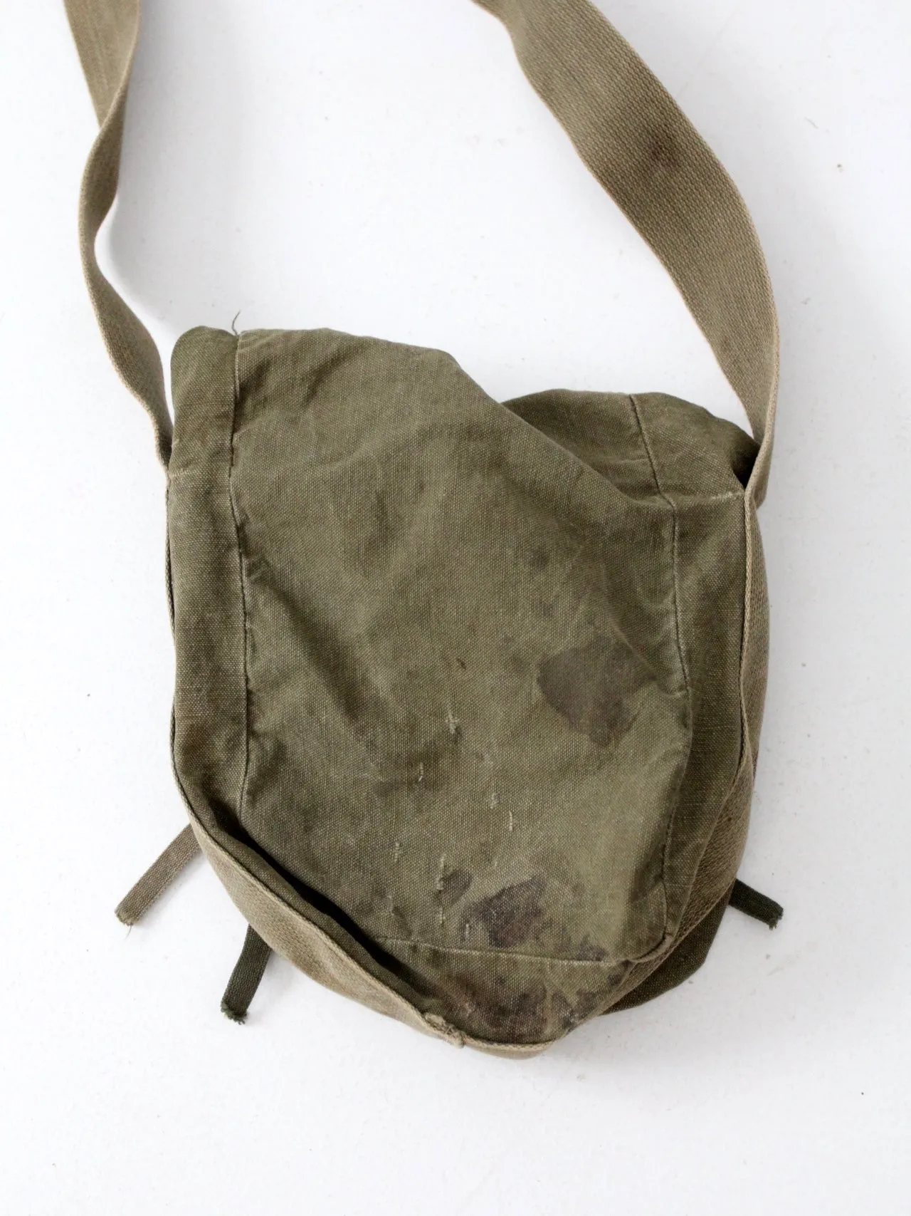 vintage army shoulder bag