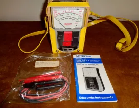 Vintage Metrohm Model 9A Insulation & Continuity Tester Ex MOD