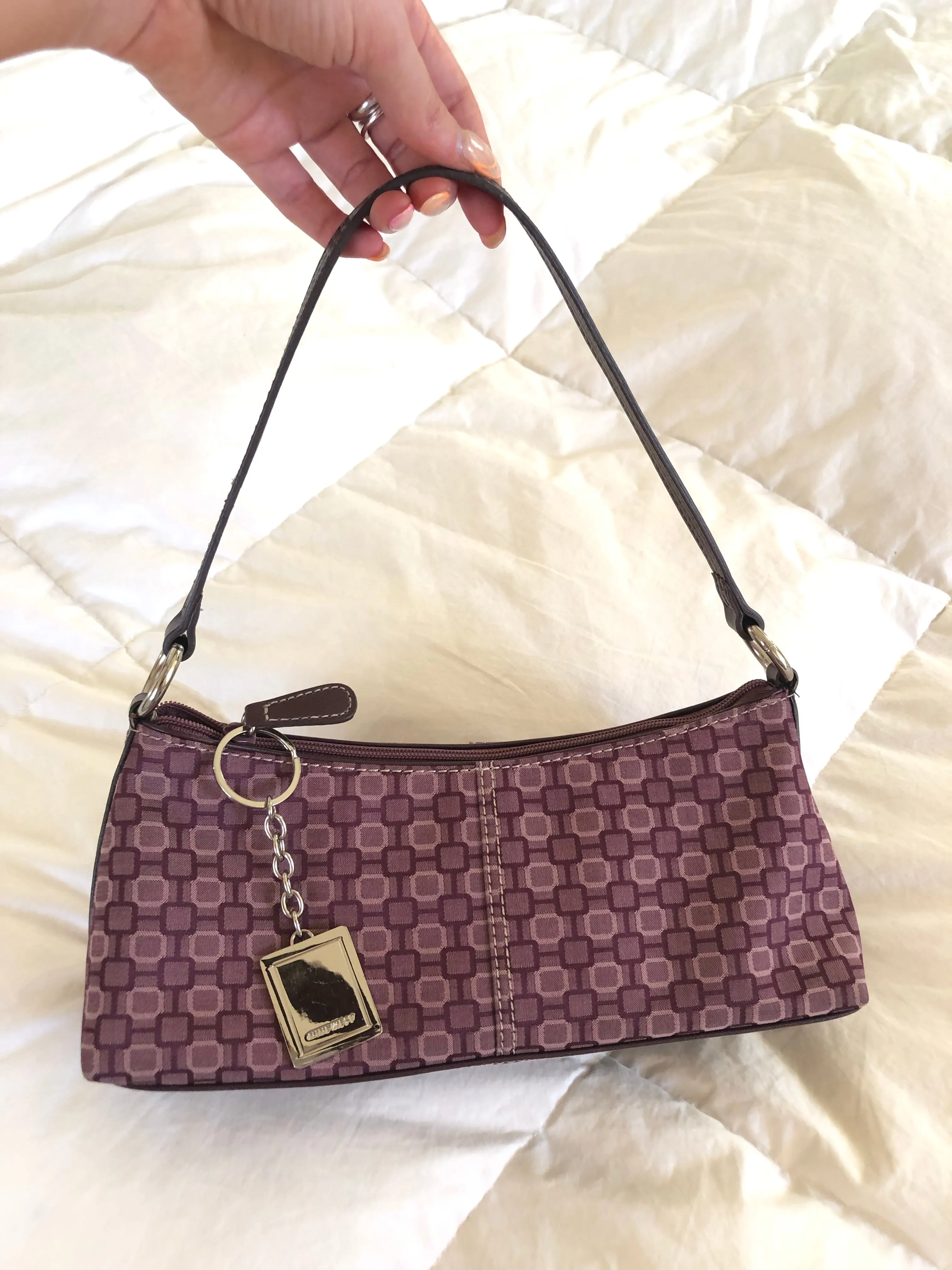 Vintage Nine West Purse | Wine