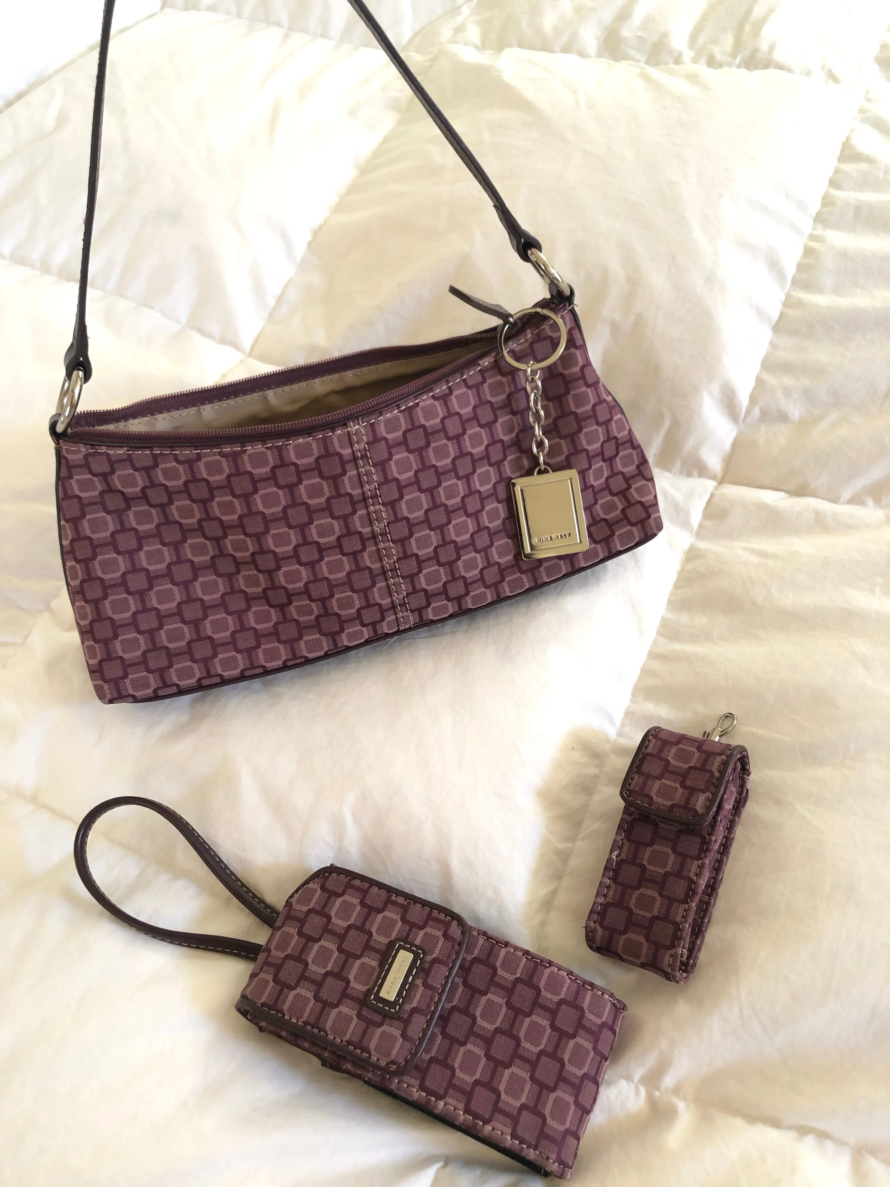 Vintage Nine West Purse | Wine