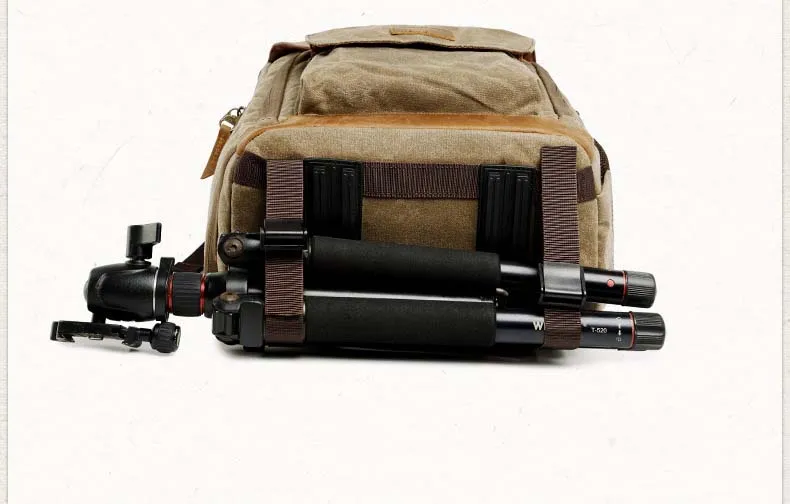 Water Proof Canvas Camera Backpack B12061