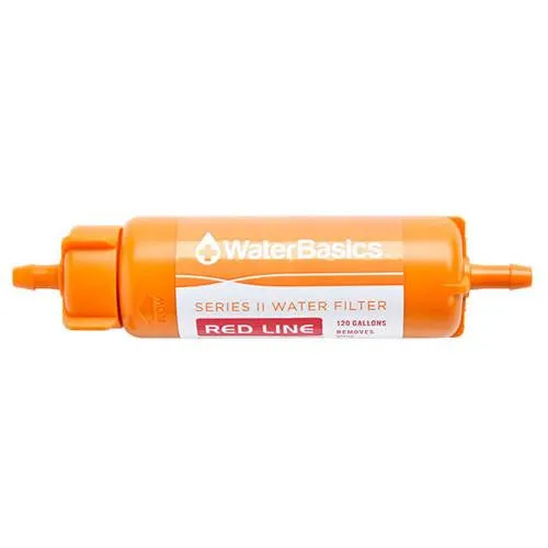 WaterBasics Series II Emergency Filter - Red Line 120