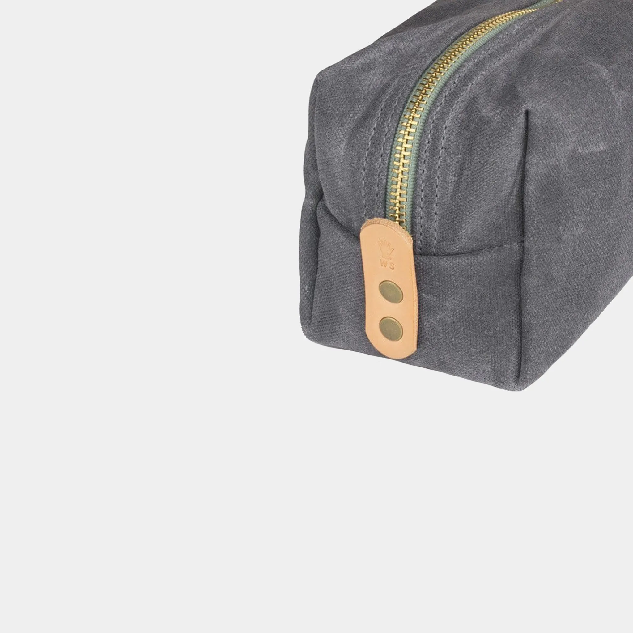 Waxed Canvas Dopp Kit