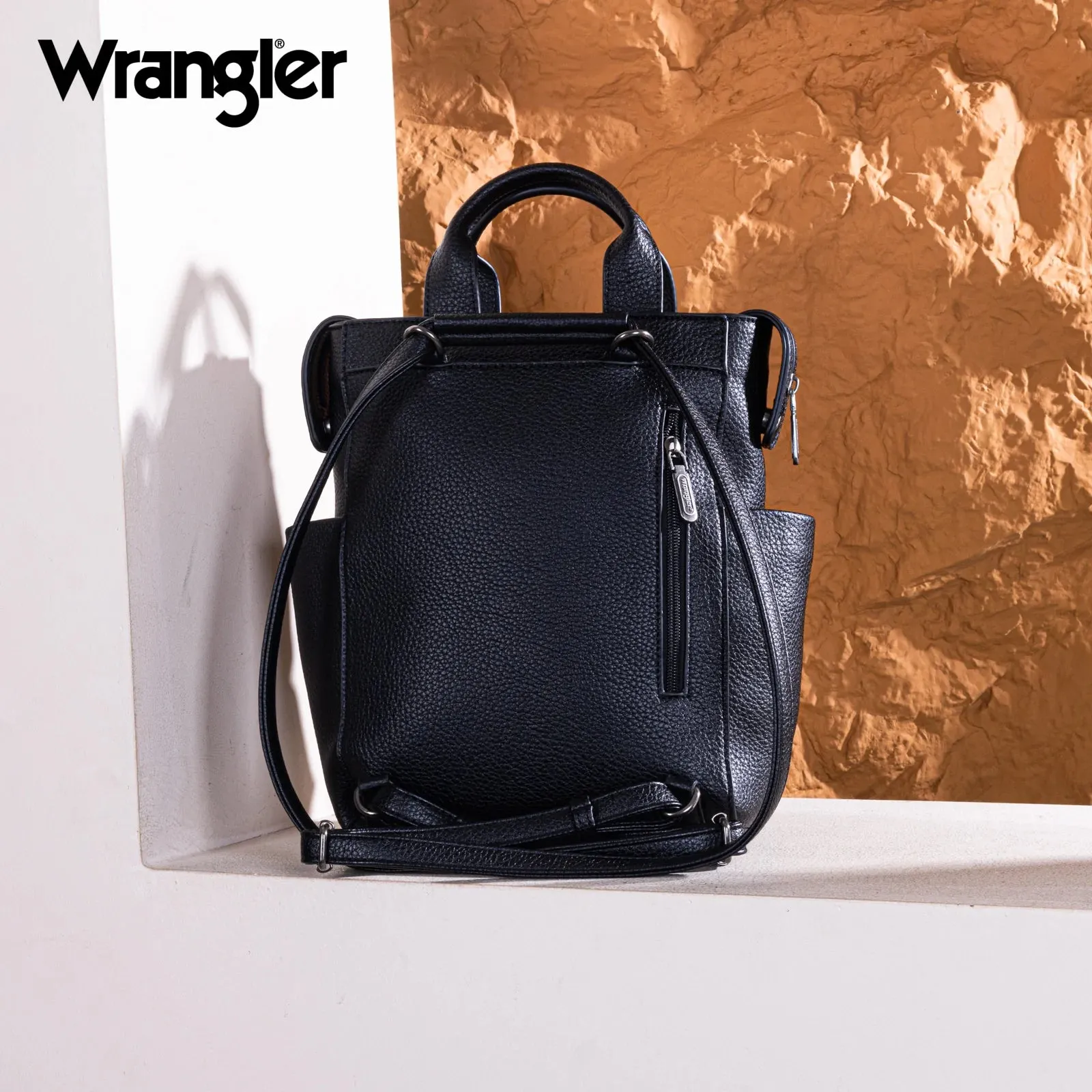 Wrangler Tote/Shoulder Bag Convertible Backpack