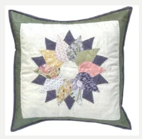 Wreath Cushion Kit in Fleur Nouveau – Curved English Paper-Piecing Kit