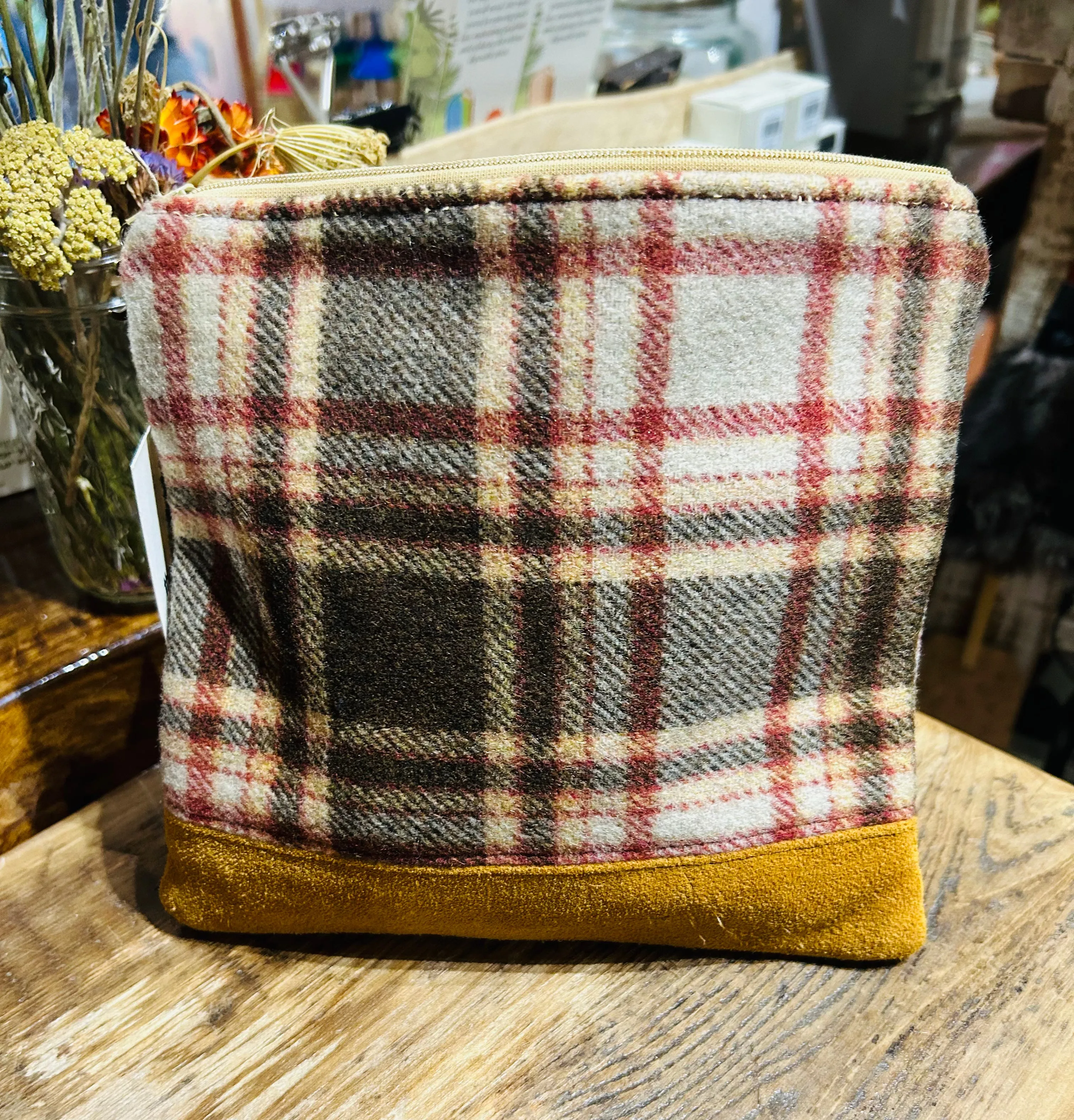 Zipper Pouches- Salvaged Bag